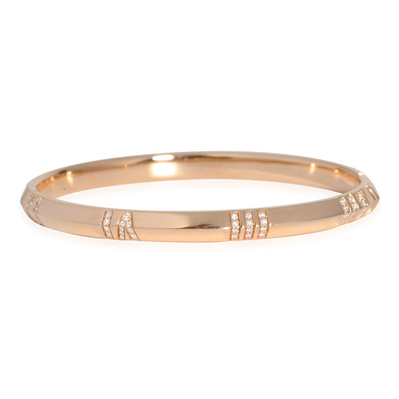 Tiffany & Co. Atlas Bracelet in 18k Rose Gold 0.33 CTW - Picture 1 of 2
